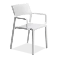 Pozostałe meble ogrodowe - Nardi Krzesło ogrodowe Trill Armchair białe 40250.00.000 - miniaturka - grafika 1