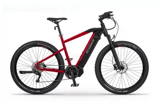 Ecobike RX500 29 cali Czarno-czerwony 2023 - Rowery elektryczne - miniaturka - grafika 1