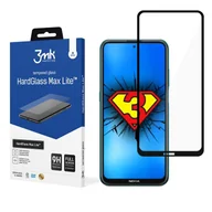 Szkła hartowane na telefon - Nokia X10 Black - 3mk HardGlass Max Lite™ - miniaturka - grafika 1