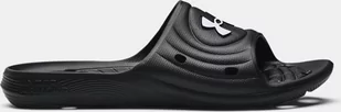 Under Armour Klapki męskie Locker IV Sl czarne r. 44 (3023758001-001) - Klapki i japonki męskie - miniaturka - grafika 1