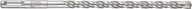 Wiertła - Graphite Wiertło do betonu zbrojonego SDS Plus 10 x 260 mm, quatro - miniaturka - grafika 1