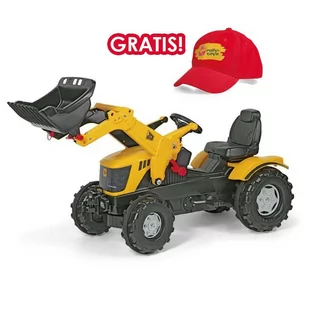 Rolly Toys Traktor JCB 8250 V-Tronic z ładowaczem czołowym - Jeździki dla dzieci - miniaturka - grafika 1