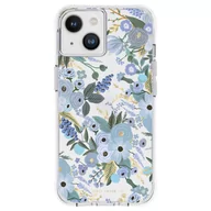 Etui i futerały do telefonów - Rifle Paper Clear - Etui iPhone 14 (Garden Party Blue) - miniaturka - grafika 1