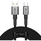 Kable USB - Kabel USB-A - USB-C TECH-PROTECT UltraBoost DNA 15W 3 m Szary - miniaturka - grafika 1