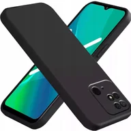 Etui i futerały do telefonów - ETUI DO XIAOMI REDMI 10C GUMOWE OBUDOWA CZARNE MATOWE SILIKON POKROWIEC - miniaturka - grafika 1