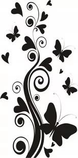 Naklejka na ścianę - Kompozycja z motylami 15, 95x48 cm - Naklejki na ścianę - miniaturka - grafika 1