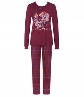 Triumph piżama damska bawełna czerwony rozmiar 38 - Piżamy damskie - miniaturka - grafika 1