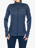 Bluzy sportowe damskie - Bluza damska rozpinana Columbia Park View Grid Fleece Full Zip - collegiate navy - miniaturka - grafika 1