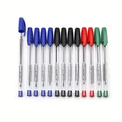 Długopisy - Pelikan Długopis, super miękki, 12 sztuk, tusz mieszany. - miniaturka - grafika 1