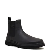 Sztyblety męskie - Calvin Klein Jeans Skórzane sztyblety EVA MID CHELSEA - miniaturka - grafika 1