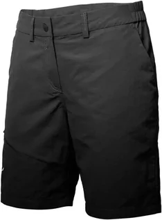 Spodnie sportowe damskie - Spodenki Salewa *ISEA DRY W SHORTS - 0910/black out - grafika 1