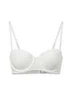 Biustonosze - Tommy Hilfiger Biustonosz damski Kobiety beżowy jednolity, 70A - miniaturka - grafika 1