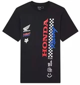 Koszulki męskie - t-shirt FOX HONDA TEE BLACK - miniaturka - grafika 1