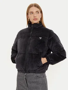 Guess Kurtka zimowa V4BL03 KBXI2 Czarny Regular Fit - Kurtki damskie - miniaturka - grafika 1