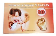 Dekoratorstwo - Ramy Czasu, Zestaw do wykonania odlewu 3D, 4 szt. - miniaturka - grafika 1