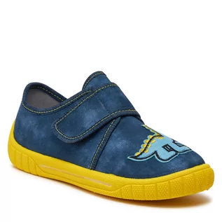 Buty dla chłopców - Kapcie Superfit 1-000270-8060 S Blue - grafika 1