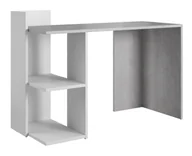 Biurka - Biurko Paco 1 Beton / Biały Mat - miniaturka - grafika 1