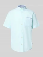 Koszule męskie - Koszula casualowa o kroju regular fit z czystej bawełny - miniaturka - grafika 1