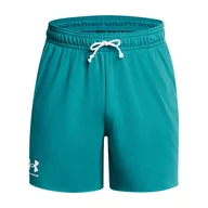Spodnie sportowe damskie - Szorty Under Armour Rival Terry 6" - miniaturka - grafika 1
