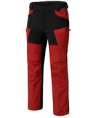 Odzież taktyczna i umundurowanie - Spodnie Helikon-Tex Hybrid Outback Duracanvas - Czerwone/Czarne - miniaturka - grafika 1