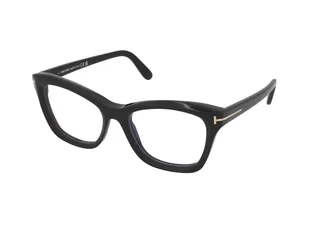 Dioptrie szkieł Tom Ford FT5909-B 001 - Okulary korekcyjne, oprawki, szkła - miniaturka - grafika 1