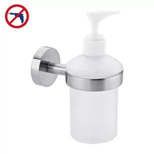 Tesa Tesa Moon dozownik do mydła chrom 40309 - Mydelniczki i dozowniki mydła - miniaturka - grafika 1