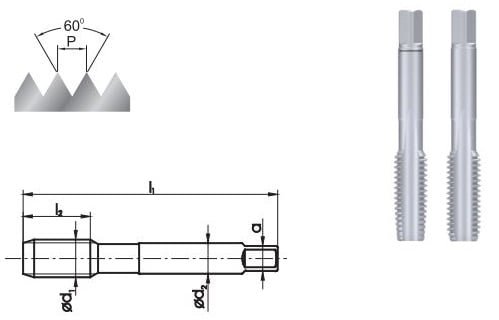Fanar Gwintownik ręczny M14x1 2szt. A1-220001-0143