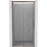 Ścianki i drzwi prysznicowe - Mexen Rox drzwi prysznicowe rozsuwane 120 cm, transparent, różowe złoto - 8C2-120-000-60-00 - miniaturka - grafika 1