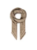 Apaszki i szaliki damskie - Calvin Klein Chusta Aop Monogram Jacquard LV04F8054G Beżowy - miniaturka - grafika 1