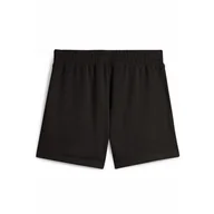 Spodnie sportowe damskie - Damskie strukturalne szorty ESS ELEVATED 5" z wysokim stanem PUMA Black - miniaturka - grafika 1