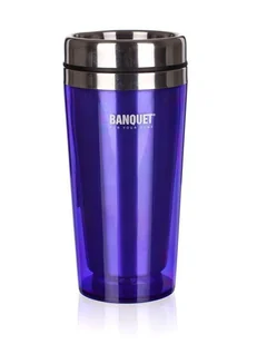 Banquet Kubek podróżny Avanza 410 ml, fioletowy - Kubki - miniaturka - grafika 1