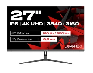 JAPANNEXT JN-I270UHD16FHD32 27" 4K Ultra HD LED Czarny - Monitory - miniaturka - grafika 1
