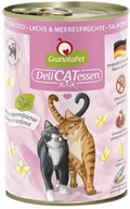 Mokra karma dla kotów - GranataPet DeliCatessen, 6 x 400 g - Łosoś z indykiem - miniaturka - grafika 1