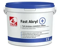 Tynki - Tynk akrylowy z dodatkiem silikonu Fast Akryl 1,5mm 15kg - miniaturka - grafika 1