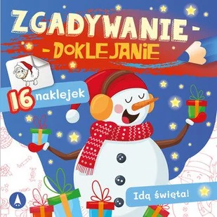 Zgadywanie-doklejanie. Idą święta - Książki edukacyjne - miniaturka - grafika 2