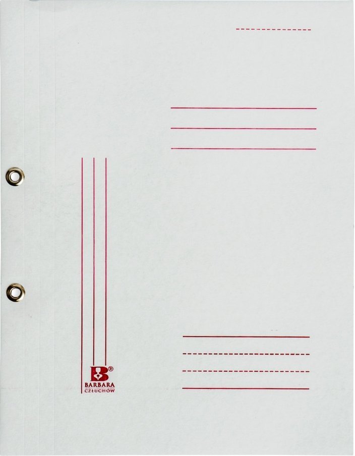 Barbara SKOROSZYT OCZKOWY A4 BARBARA 1/1 NADRUK 0820115N 280G 50SZT