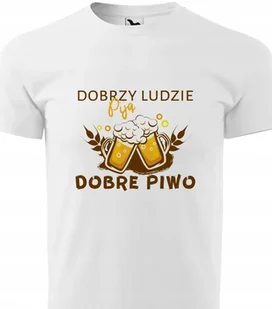 Piżama Męska Biała + Szare Spodenki DOBRZY LUDZIE DOBRE Wzory Rozm XL - Piżamy damskie - miniaturka - grafika 1