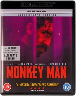 Monkey Man - Dramaty Blu-ray - miniaturka - grafika 1