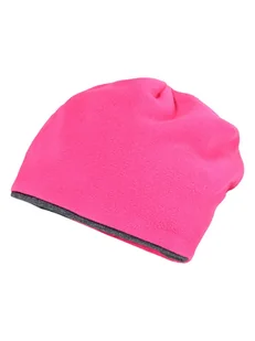 MaxiMo Dwustronna czapka beanie w kolorze różowo-szarym - Czapki damskie - miniaturka - grafika 1