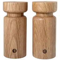Pojemniki na przyprawy - Zestaw 2 Młynków Do Przypraw 13 Cm (Dąb) Helsinki Crush Grind - miniaturka - grafika 1