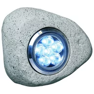 Lampy pozostałe - Smartwares SMARTWARES SMARTWARED Lampa ogrodowa w kształcie kamienia, 3 szt., 2,7 W, szara (10.042.48) - miniaturka - grafika 1