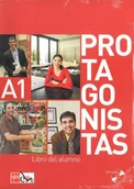 Książki do nauki języka hiszpańskiego - Protagonistas A1 podręcznik + ćwiczenia + CD - Nowela - miniaturka - grafika 1