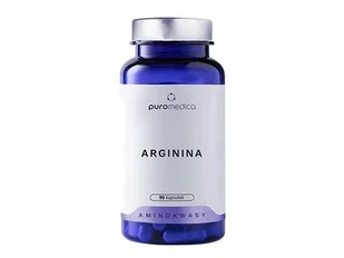 Puromedica Arginina suplement diety 90 kaps. - witaminy i minerały - Witaminy i minerały - miniaturka - grafika 1