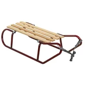 Sanki i ślizgacze - SANKI METALOWE KULIGOWE 2 OSOBOWE BORDOWE - miniaturka - grafika 1