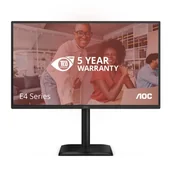 Monitory - AOC E4 Q27E4CV 27" Quad HD LED Czarny - miniaturka - grafika 1