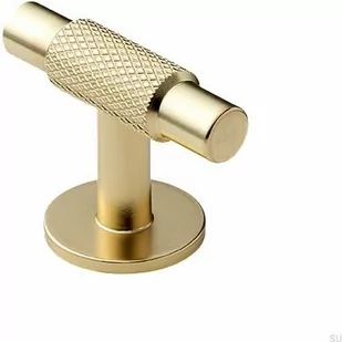 Gałka meblowa T-bar Manor T Złota - Klamki - miniaturka - grafika 1