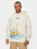 Bluzy męskie - Puma Bluza Showtime 624735 Écru Relaxed Fit - miniaturka - grafika 1