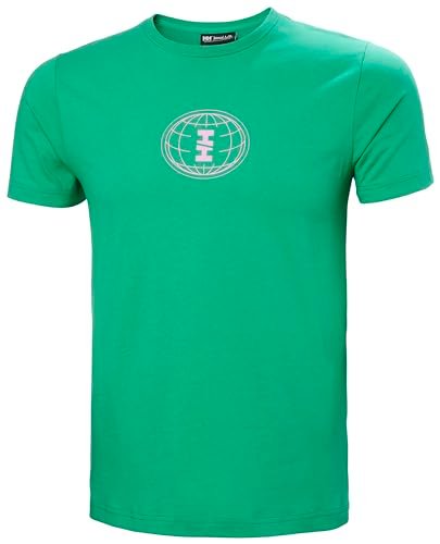 Helly Hansen Męska koszulka z grafiką Core - zielona, S