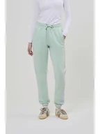 Spodnie sportowe damskie - Bench Spodnie dresowe "Corey" w kolorze zielonym - miniaturka - grafika 1