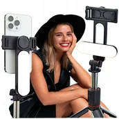 Selfie stick - Kijek Do Selfie Stick Tripod Statyw Pilot Bluetoot - miniaturka - grafika 1